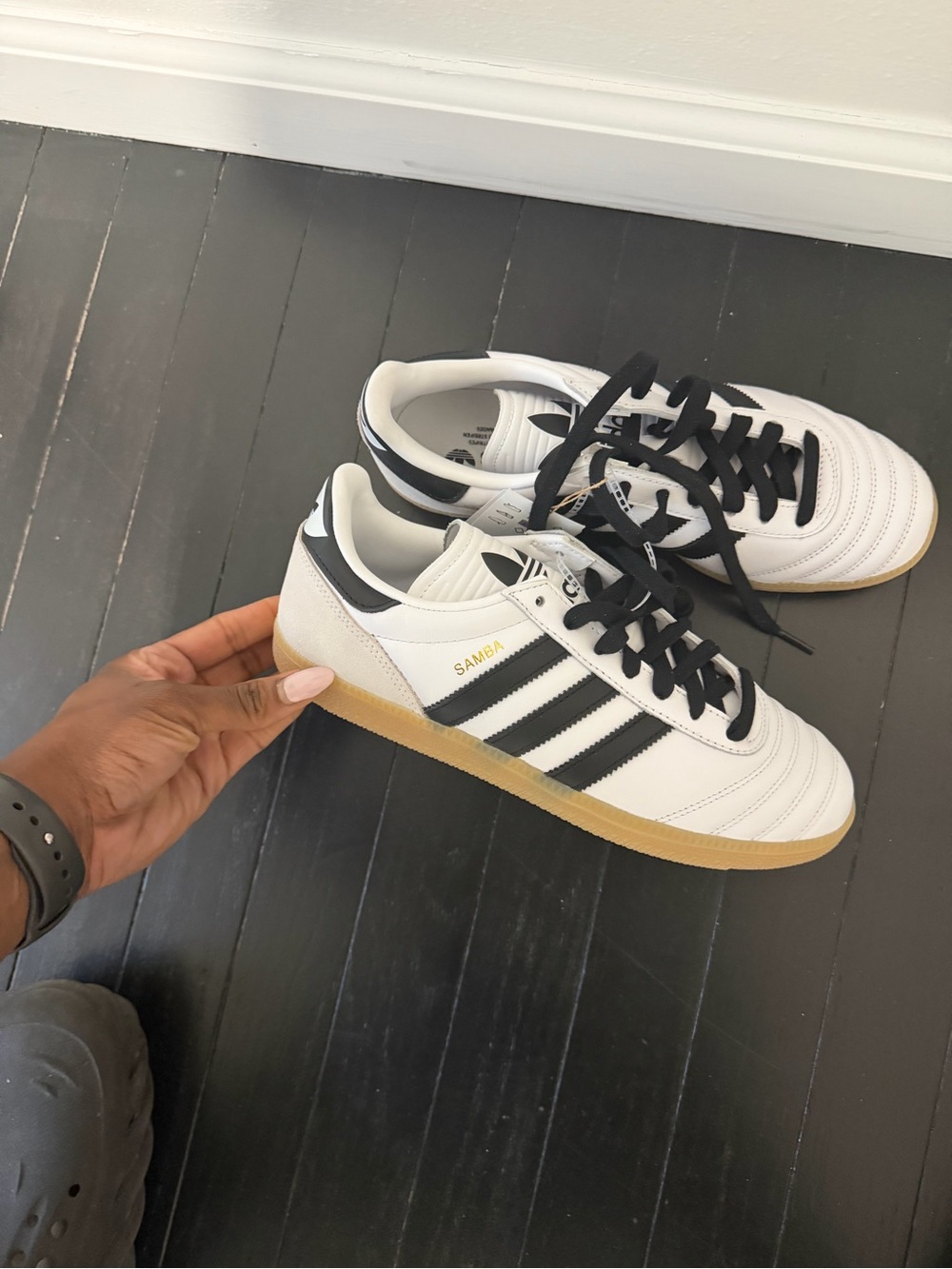 Adidas Samba White Black Gum